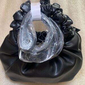 Like Dreams Black Crossbody Bag NWT & fashion necklace